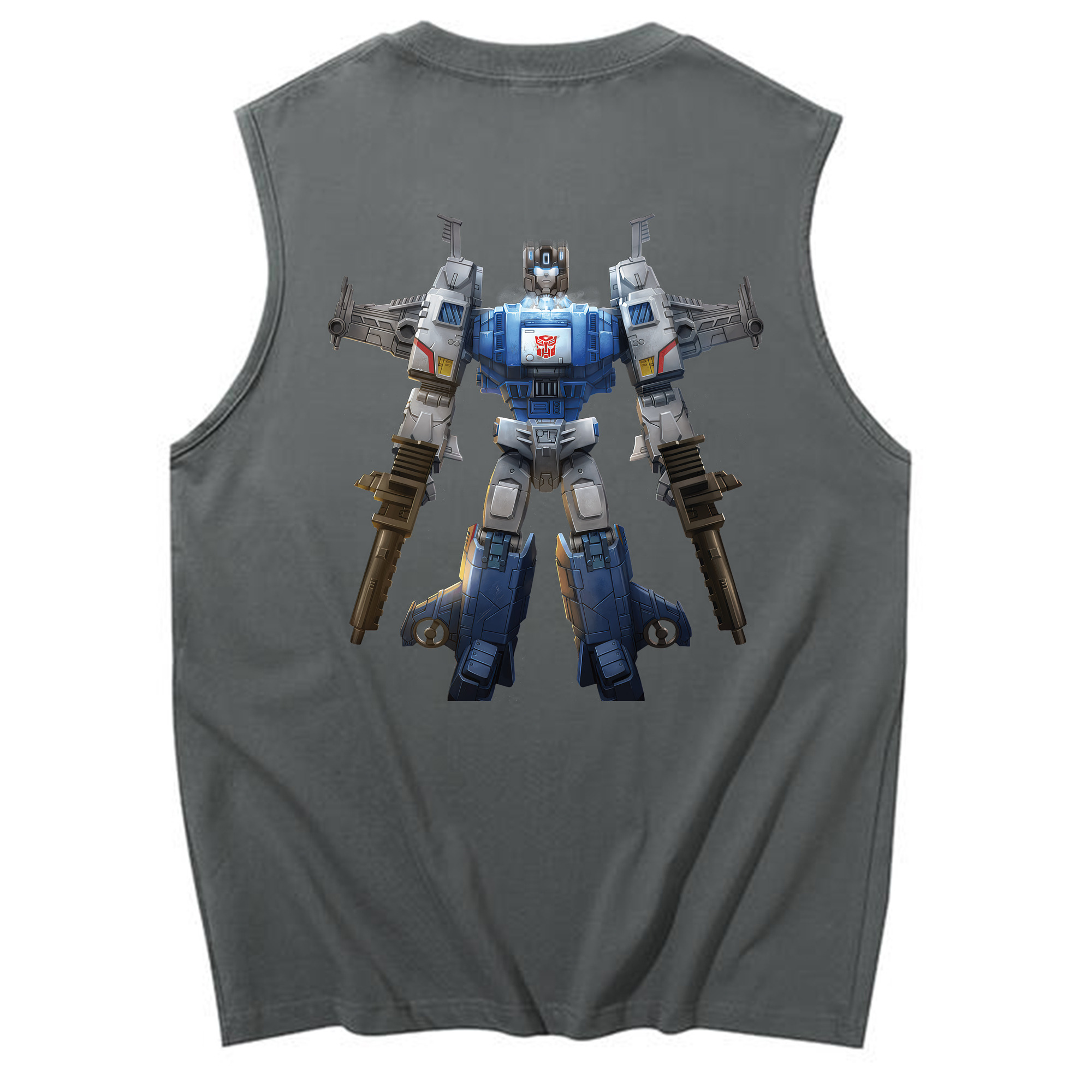 （画像用） Transformers トランスフォーマー コットン100％タンクトップ（背面プリント）